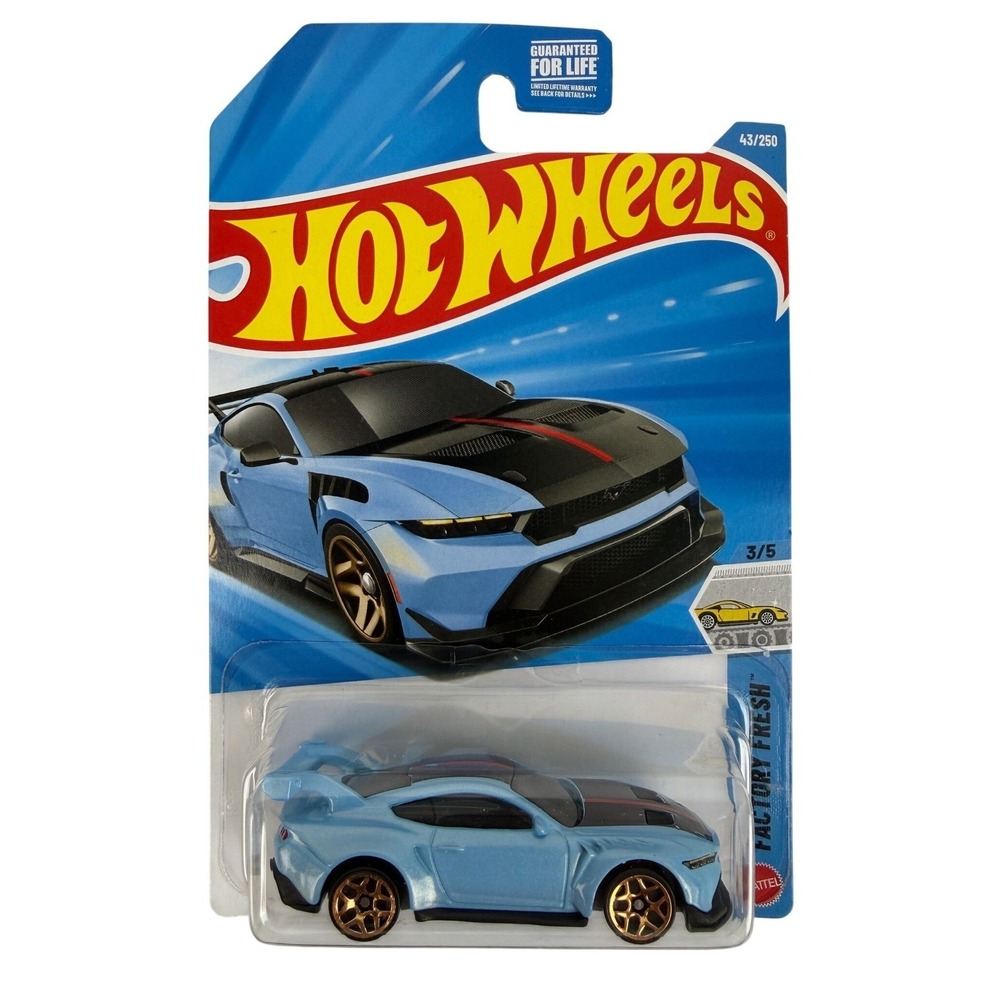 Hot Wheels Ford Mustang GTD Blue Factory Fresh 43/250 2026 Diecast Car
